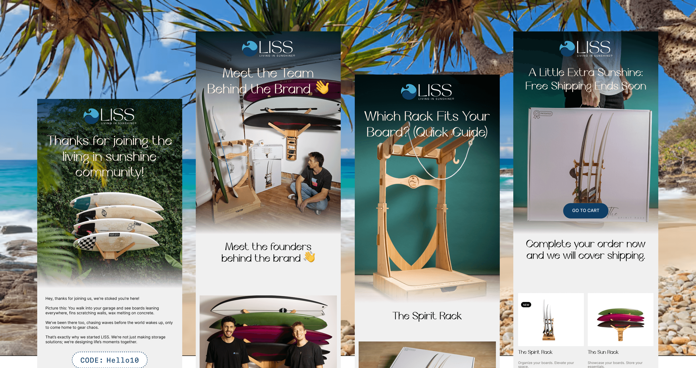 Living in Sunshine design 1