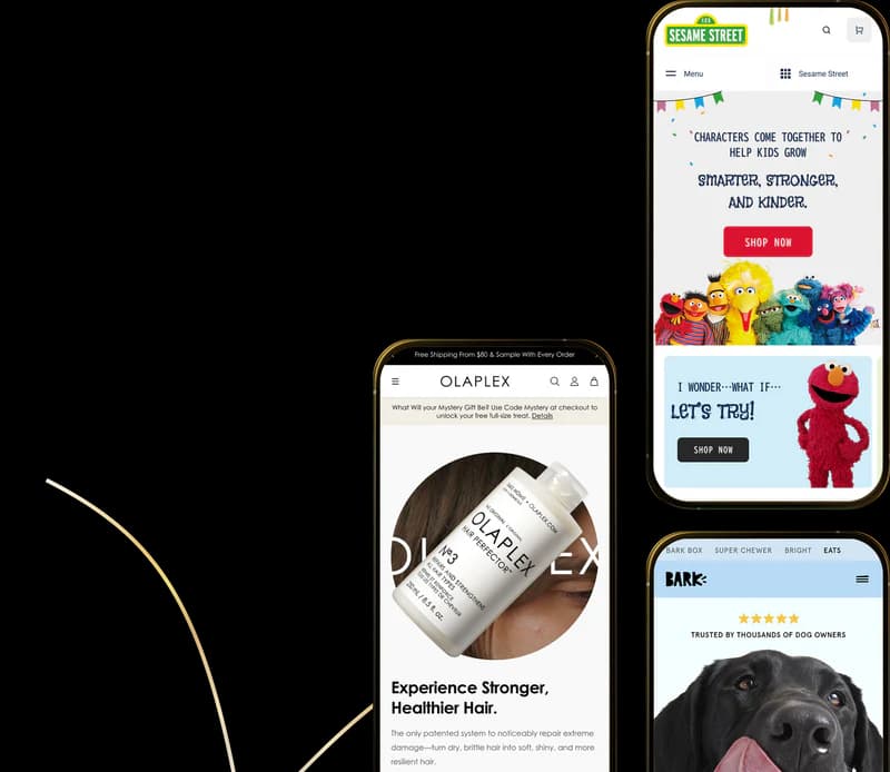 A/B testing in action across Shopify stores