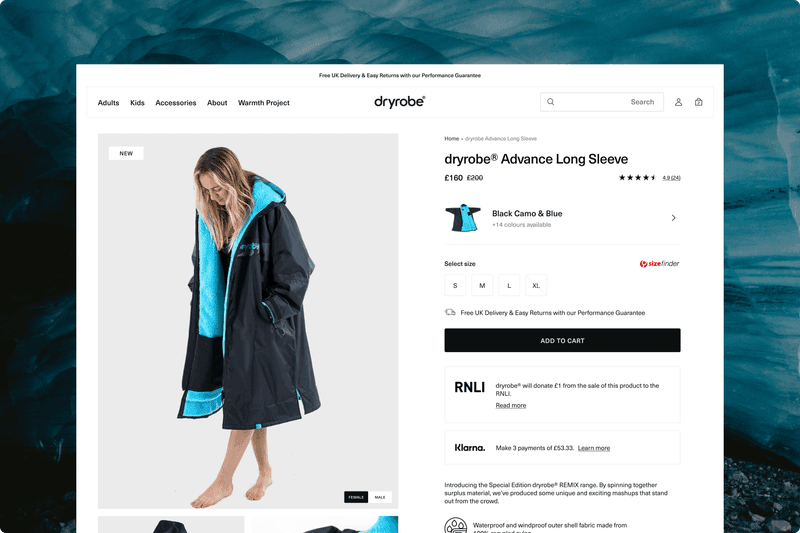 Dryrobe design 2
