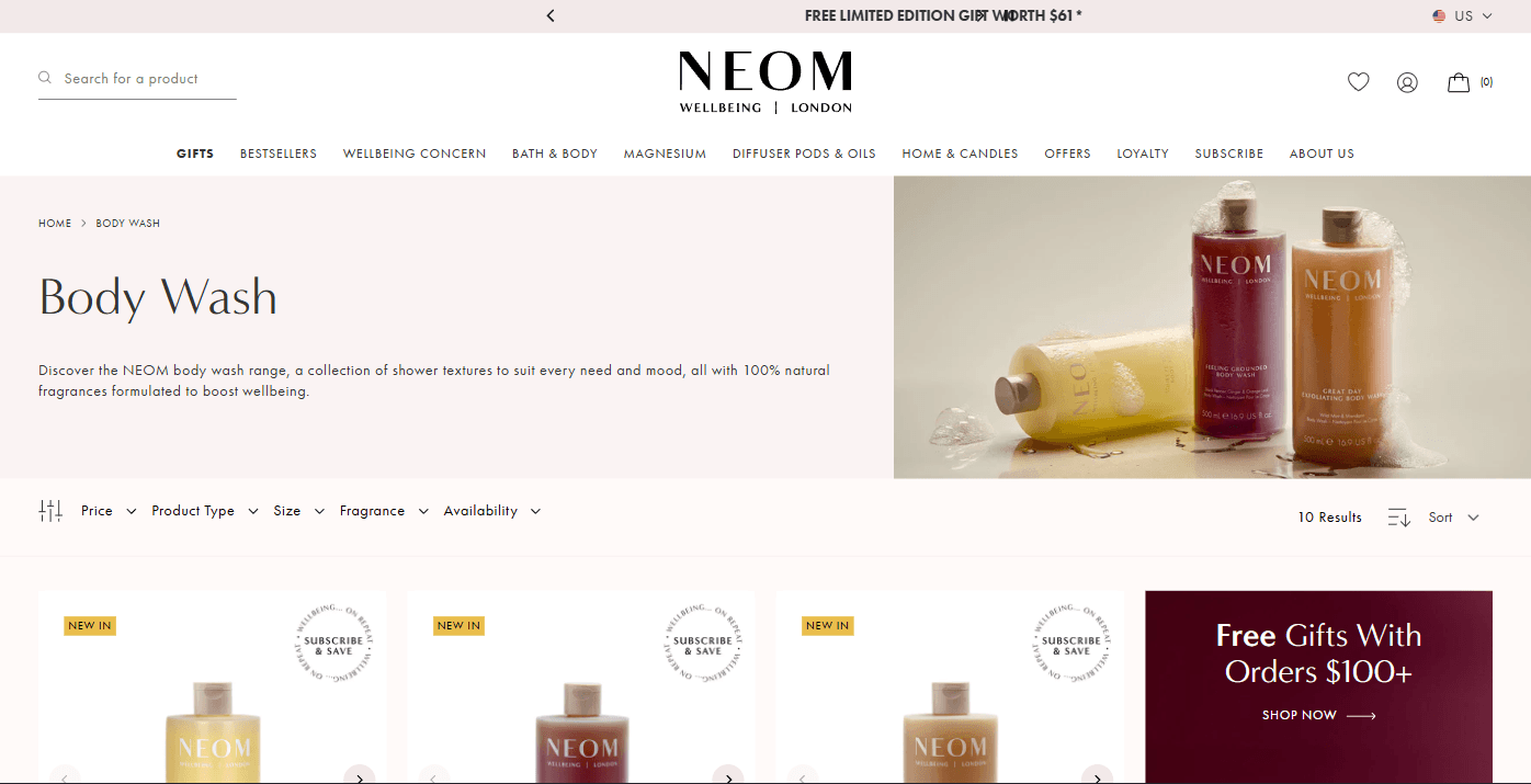 NEOM Wellbeing design 2