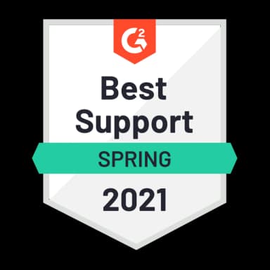 G2 Best Support 2021