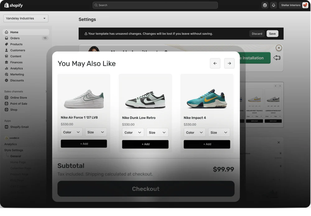 AI Product Recommendations