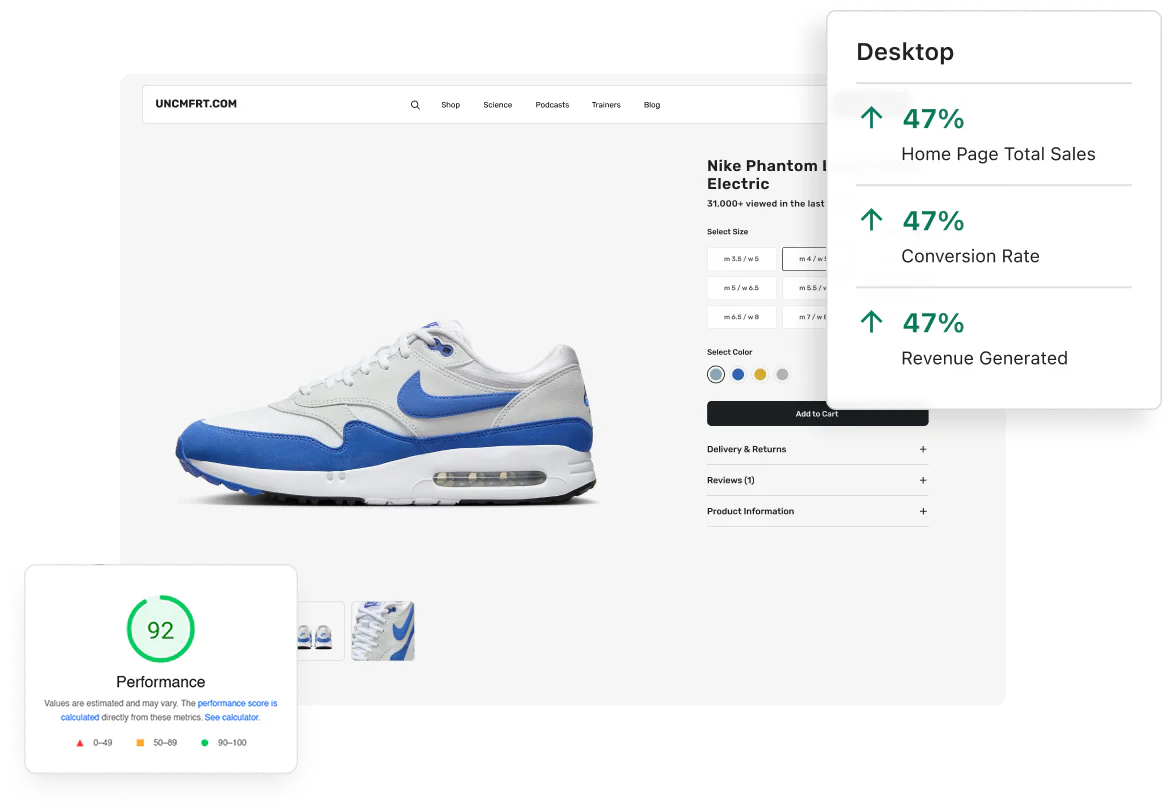 Shopify app case study results